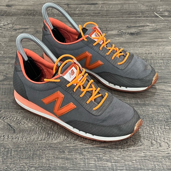 New Balance Shoes - New balance 105128 Womens 6B orange Grey shoes Four Ten